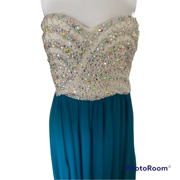 TRIXXI Strapless Juniors Dress Sz. 11 - Picture 4 of 6